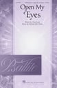 Open My Eyes SATB choral sheet music cover